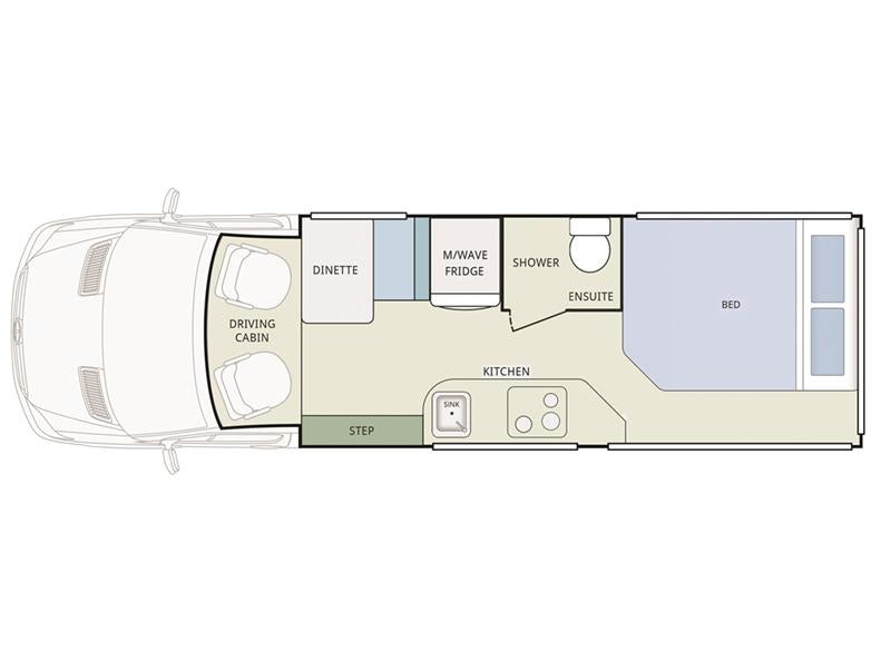 WINNEBAGO BONDI 2S (Fixed Bed)